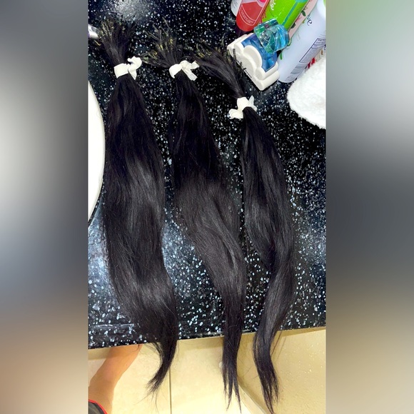 Extensions 100% Mexican Virgin Human Hair 150g 23in . - Picture 3 of 7